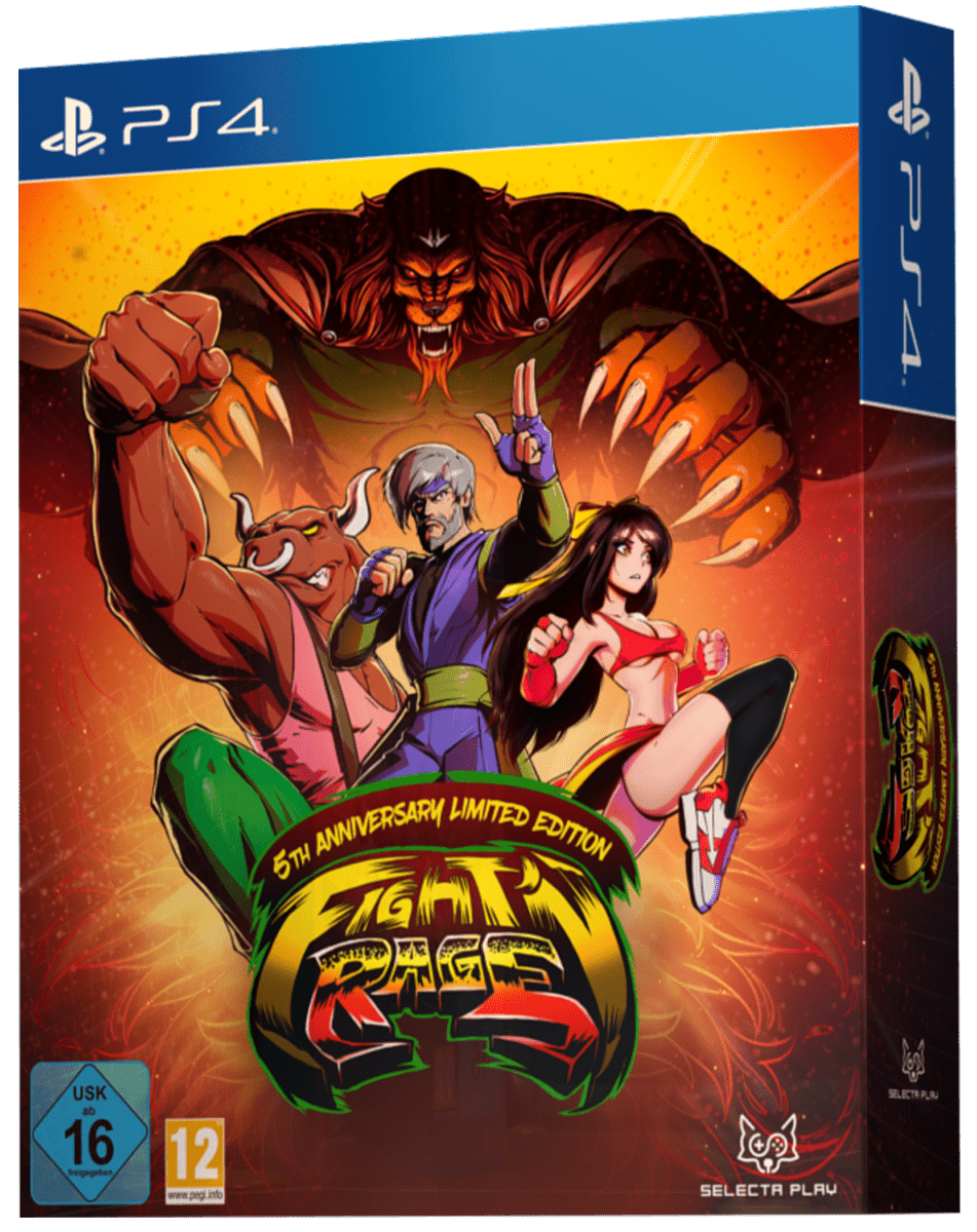 Fight'n Rage 5th Anniversary Limited Editon PS4 - Jeux Vidéo Physique - SELECTA PLAY - Shop Just for Games