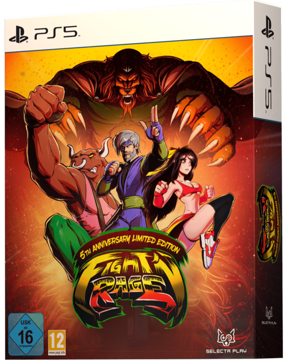 Fight'n Rage 5th Anniversary Limited Editon PS5 - Jeux Vidéo Physique - SELECTA PLAY - Shop Just for Games