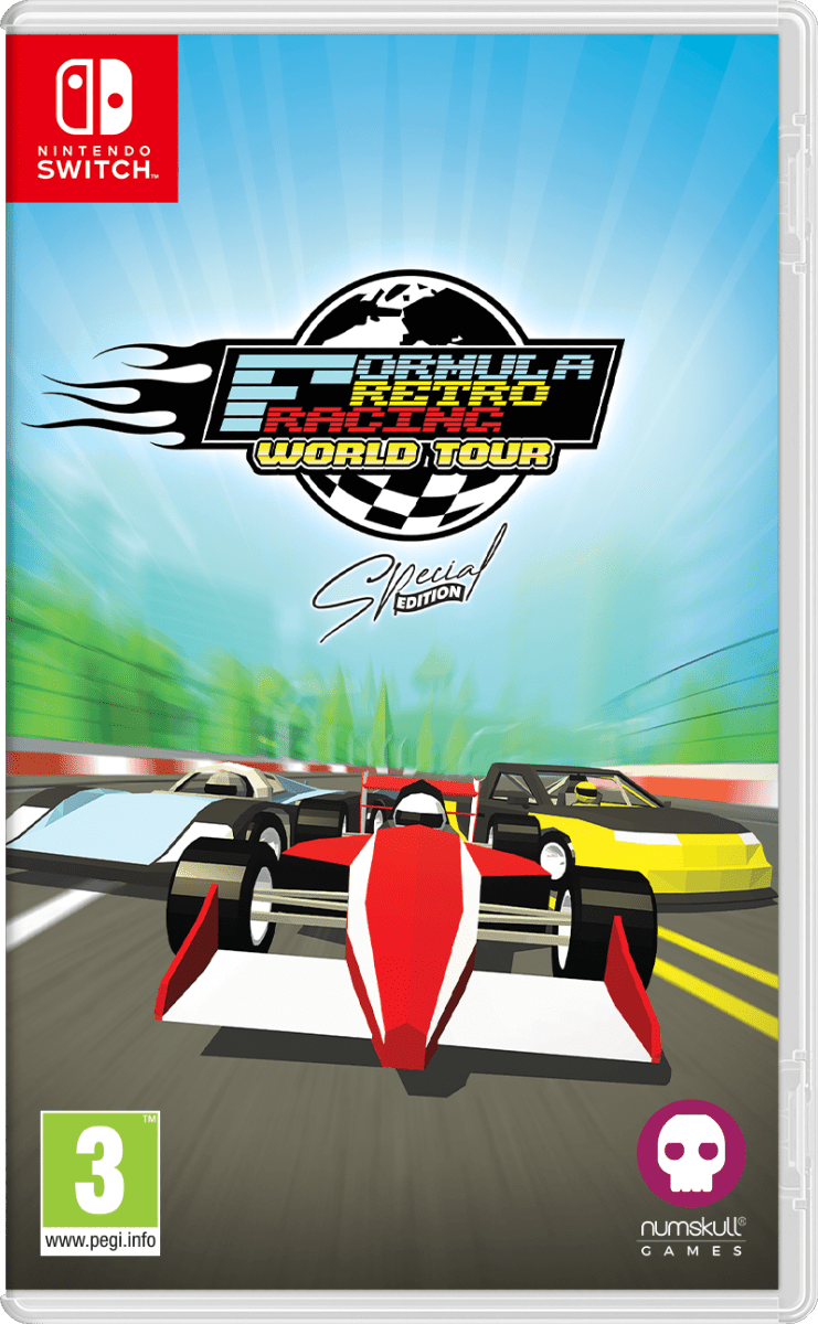 Formula Retro Racing World Tour Nintendo SWITCH - Jeux Vidéo Physique - NUMSKULL - Shop Just for Games