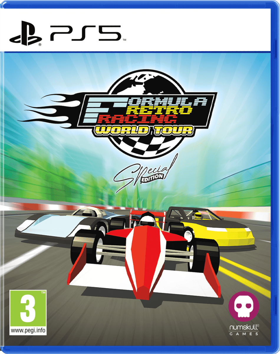 Formula Retro Racing World Tour PS5 - Jeux Vidéo Physique - NUMSKULL - Shop Just for Games