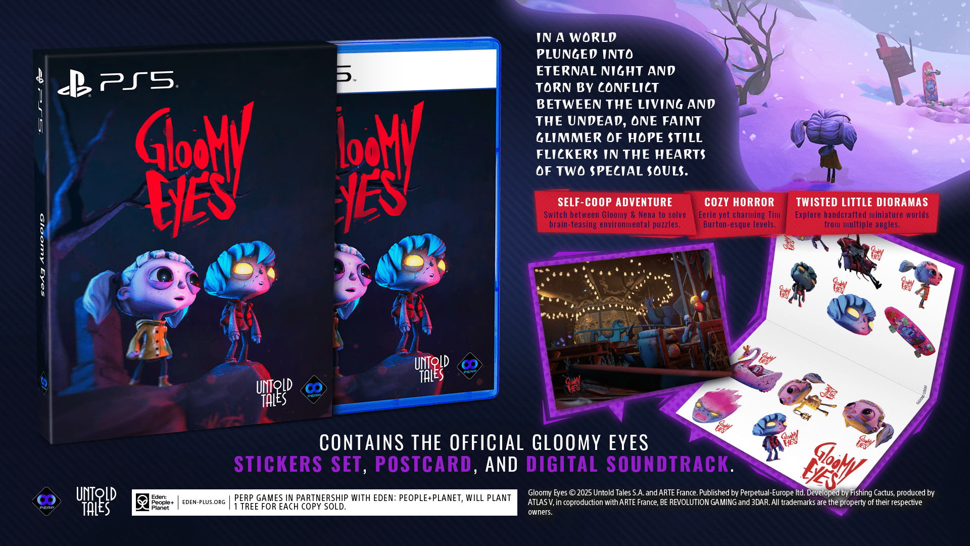 Gloomy Eyes (Slipcase Edition) PS5 - Jeux Vidéo Physique - PERP GAMES - Shop Just for Games