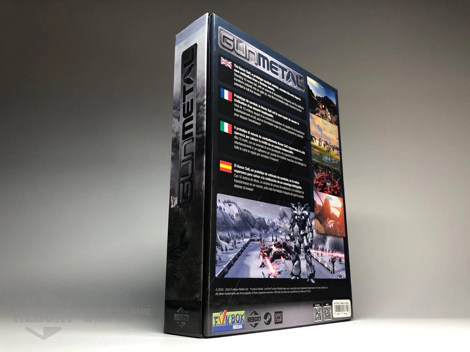 Gun Metal PC Edition Reboxy Classic (CD - Rom +Steam + GOG) - Jeux Vidéo Physique - Funbox - Shop Just for Games