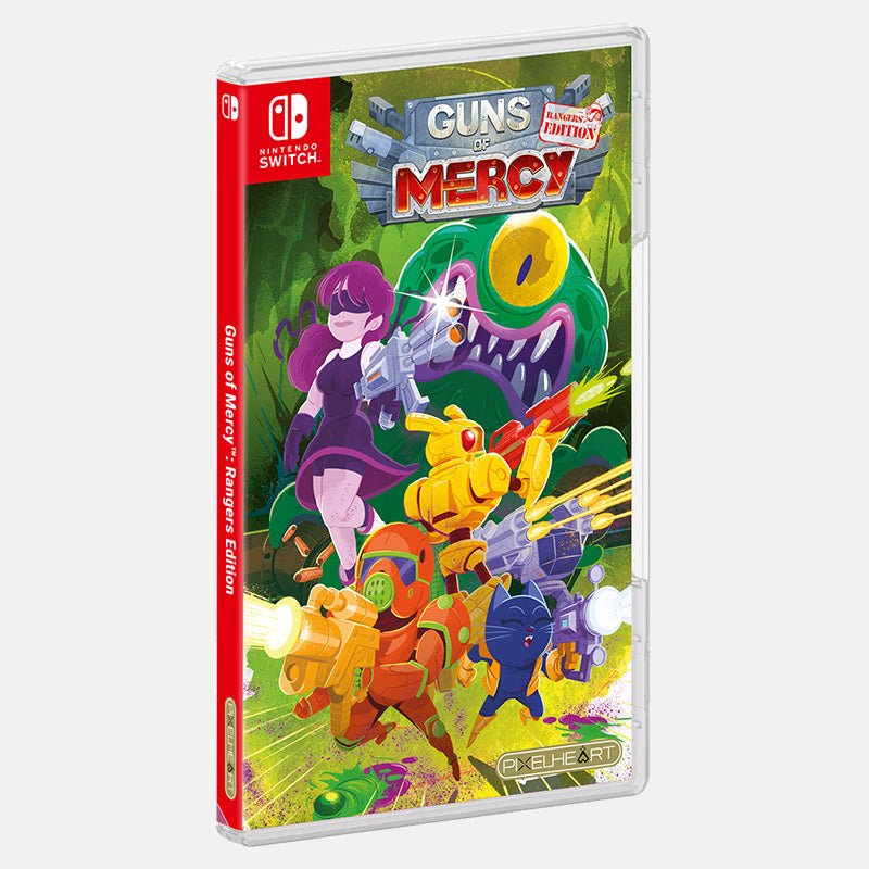 Guns Of Mercy Rangers Edition Switch "Japan Cover" - Jeux Vidéo Physique - PixelHeart - Shop Just for Games