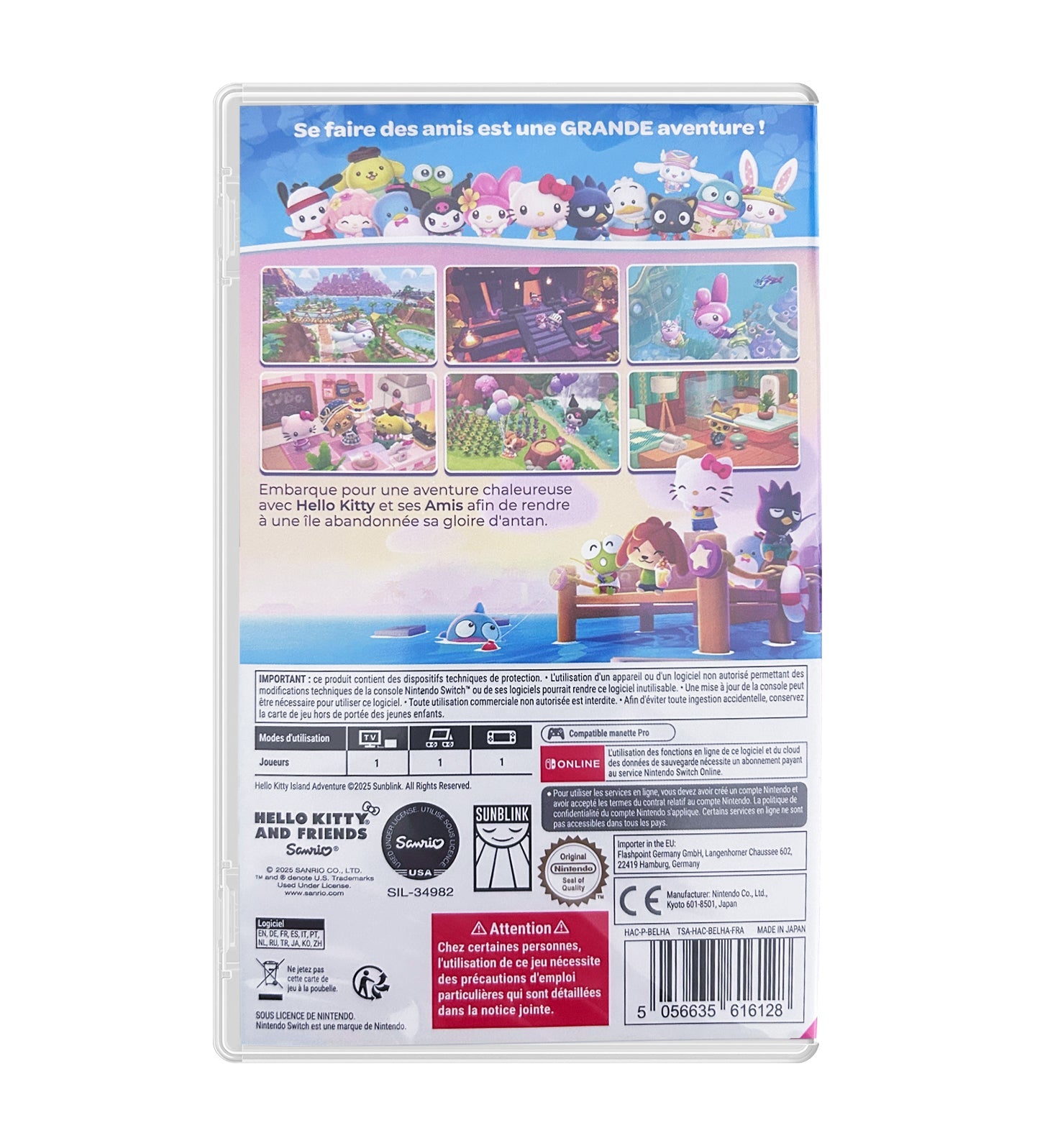 Hello Kitty Island Adventure Standard Edition Nintendo Switch - Jeux Vidéo Physique - UIE - Shop Just for Games