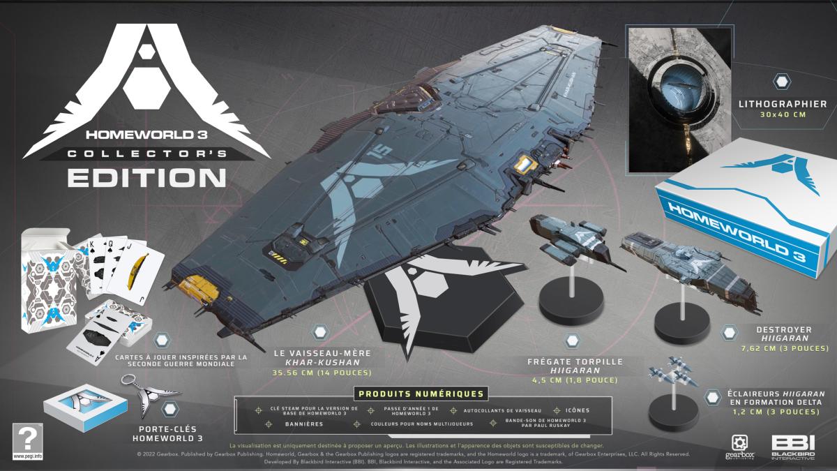 Homeworld 3 Collector's Edition PC - Jeux Vidéo Physique - Gearbox - Shop Just for Games