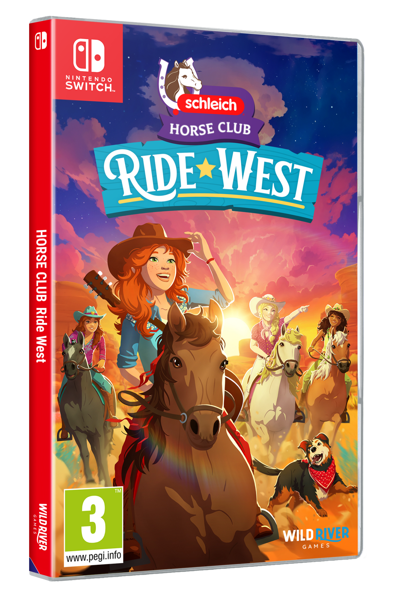 Horse Club Ride West Nintendo Switch - Jeux Vidéo Physique - Wild River - Shop Just for Games