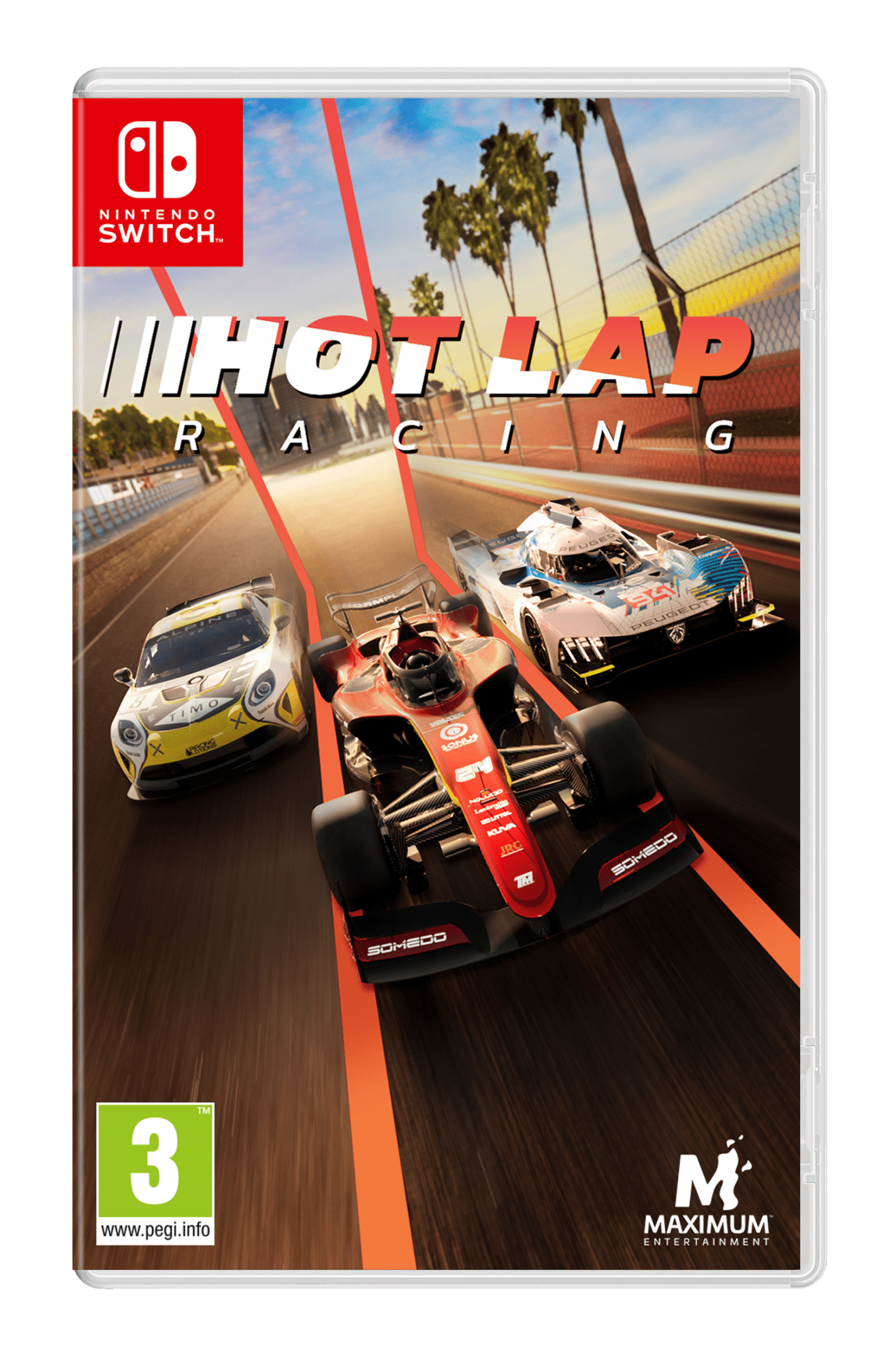 Hot Lap Racing Nintendo SWITCH - Jeux Vidéo Physique - Maximum Entertainment - Shop Just for Games