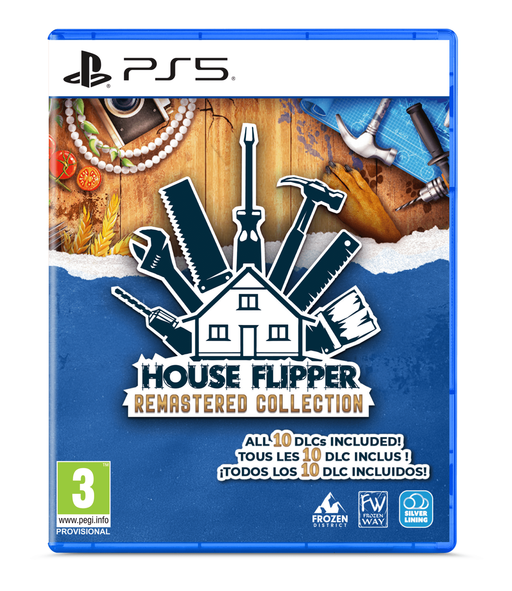 House Flipper Remastered Collection PS5 - Jeux Vidéo Physique - SILVER LINING - Shop Just for Games
