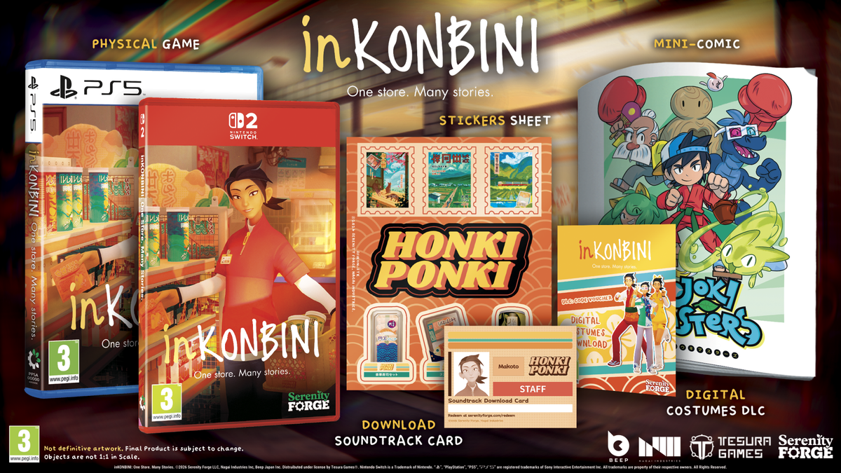 inKONBINI One Store Many Stories PS5 - Jeux Vidéo Physique - TESURA - Shop Just for Games