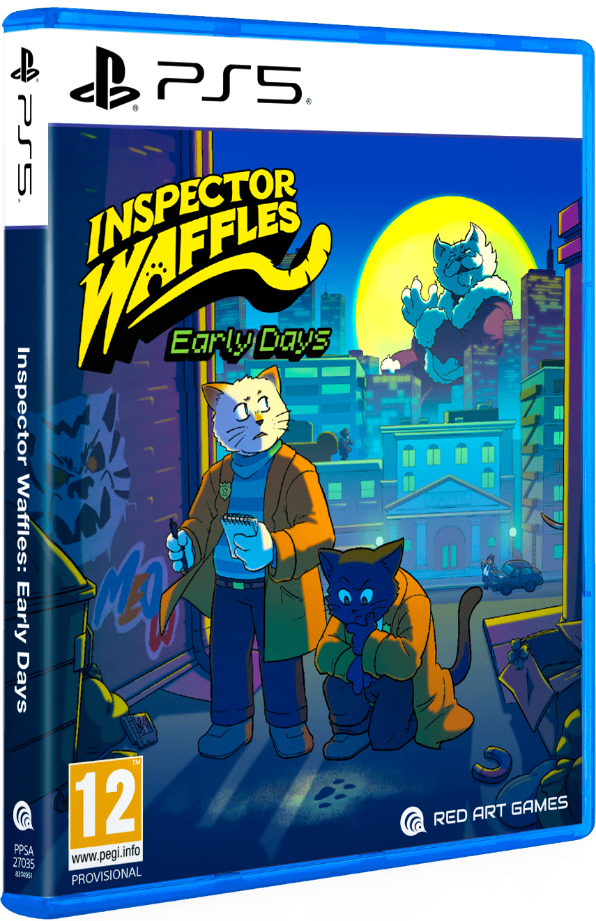Inspector Waffles Early Days PS5 - Jeux Vidéo Physique - Red Art Games - Shop Just for Games