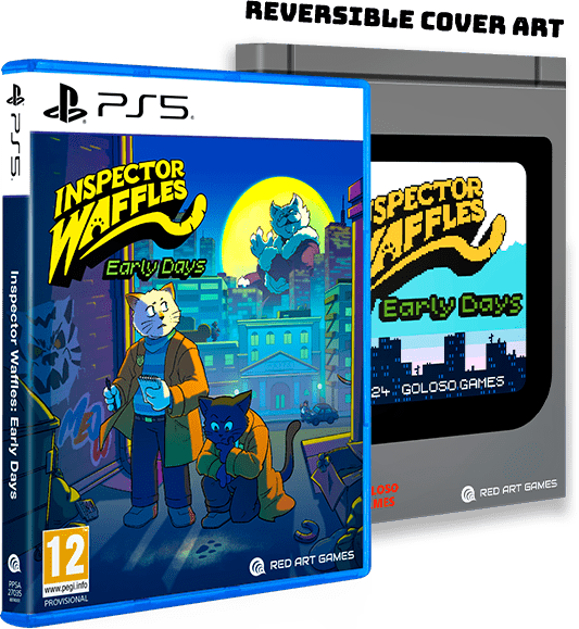 Inspector Waffles Early Days PS5 - Jeux Vidéo Physique - Red Art Games - Shop Just for Games
