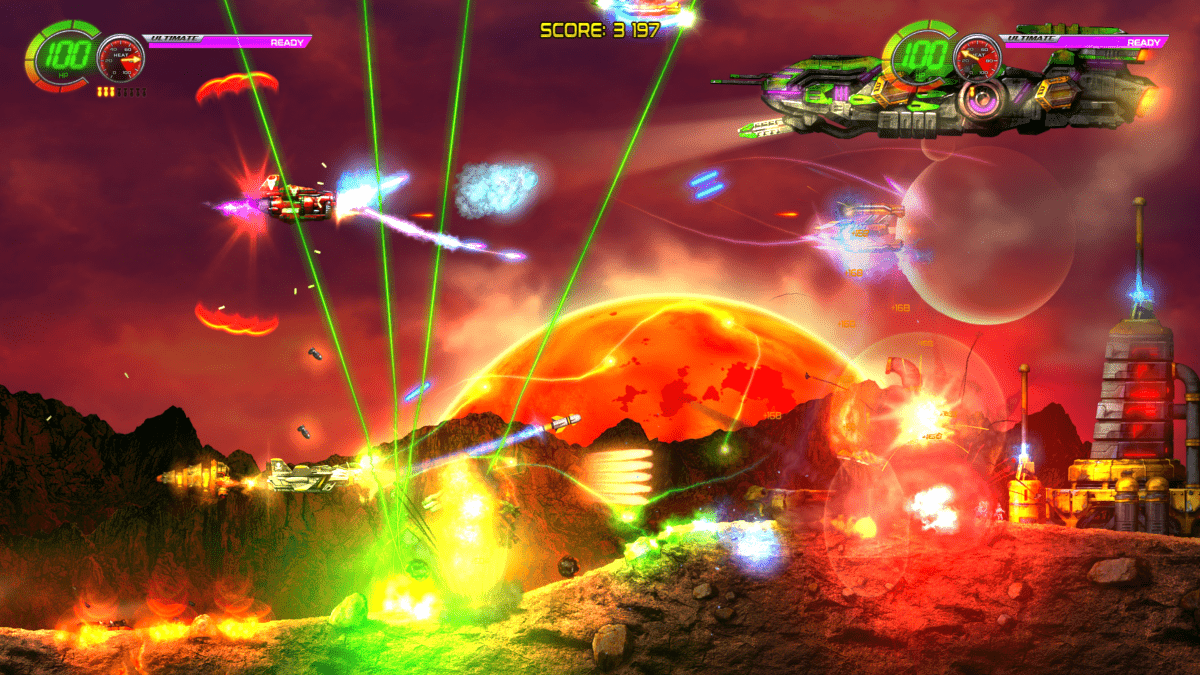 Jets'N'Guns 2 PS5 - Jeux Vidéo Physique - Red Art Games - Shop Just for Games