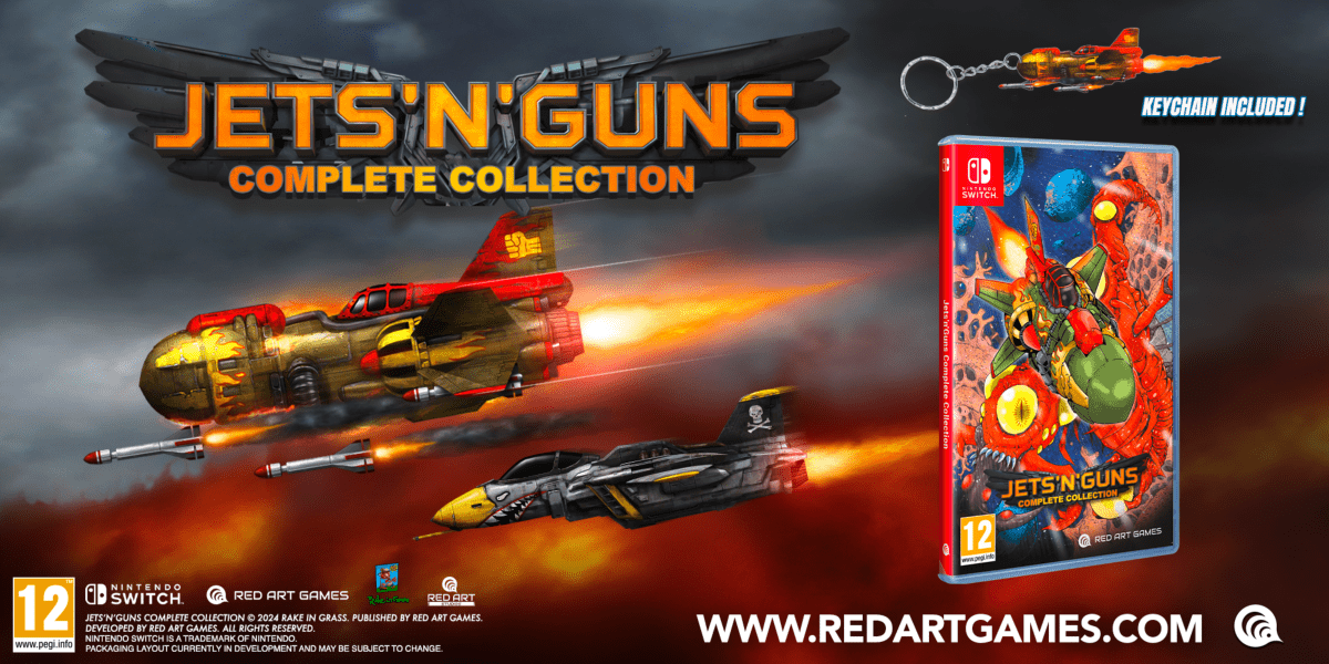 Jets'n'Guns Complete Collection Nintendo SWITCH - Jeux Vidéo Physique - Red Art Games - Shop Just for Games