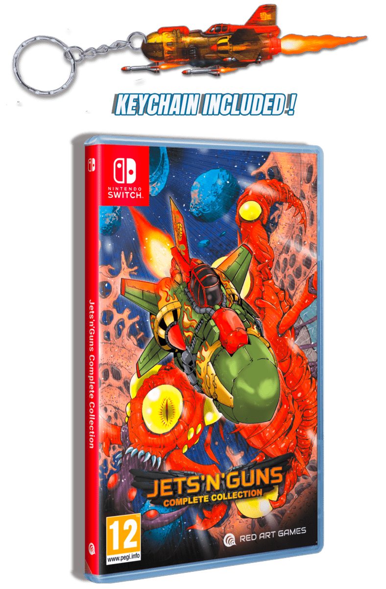 Jets'n'Guns Complete Collection Nintendo SWITCH - Jeux Vidéo Physique - Red Art Games - Shop Just for Games