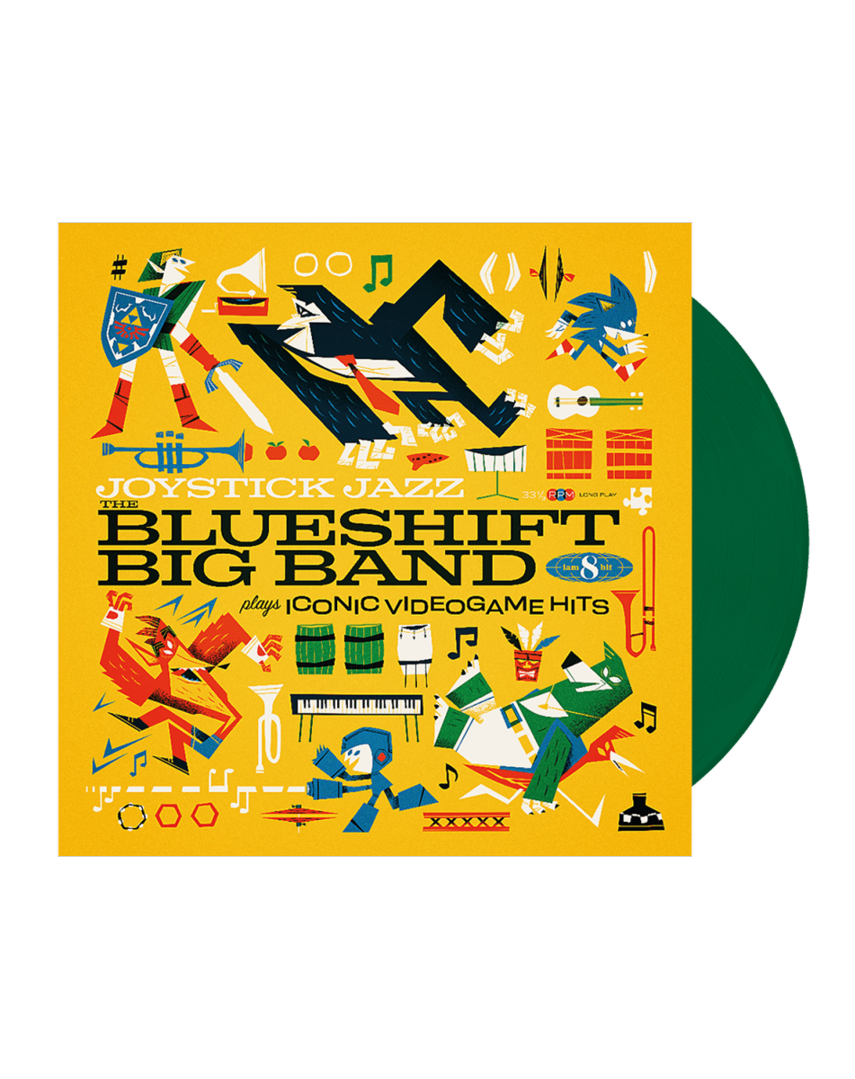 Joystick Jazz: The Blueshift Bigband Plays Iconic Video Game Hits Soundtrack Vinyle - 1LP - Vinyles - iam8bit - Shop Just for Games