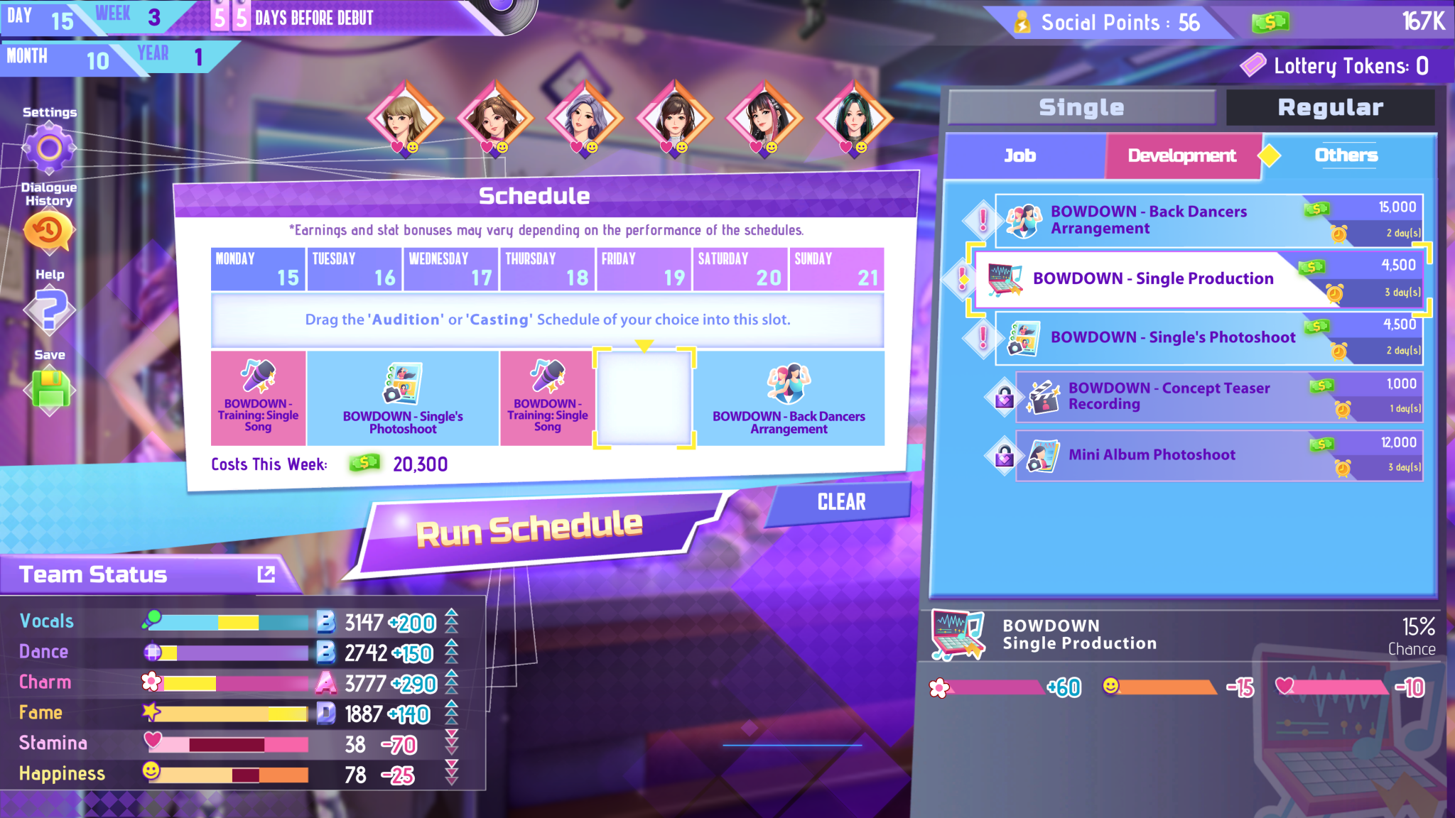 K-pop Idol Stories Road to Debut Nintendo Switch