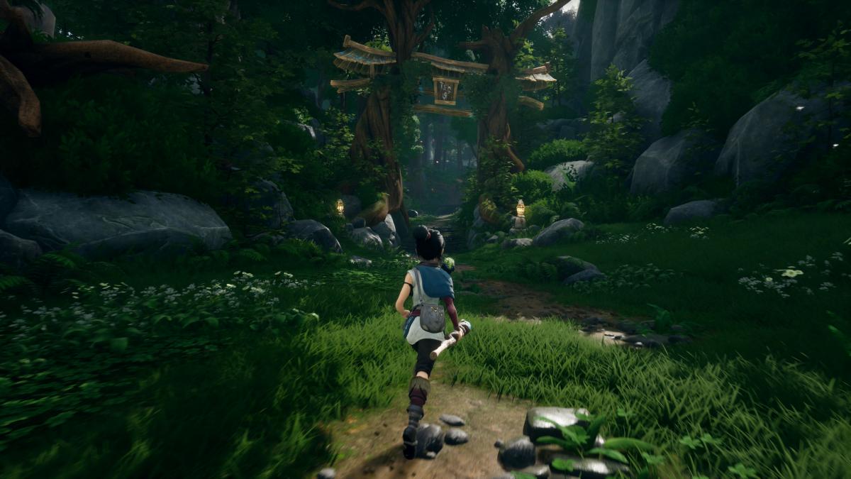 Kena Bridge of Spirits Deluxe Edition PS4 - Jeux Vidéo Physique - Ember Lab - Shop Just for Games