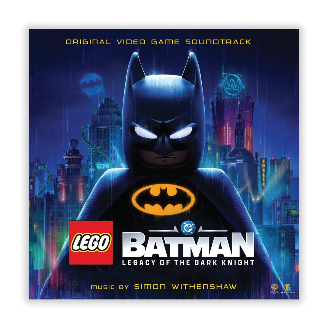 LEGO Batman Legacy of the Dark Knight Vinyle 2LP - Vinyles - iam8bit - Shop Just for Games