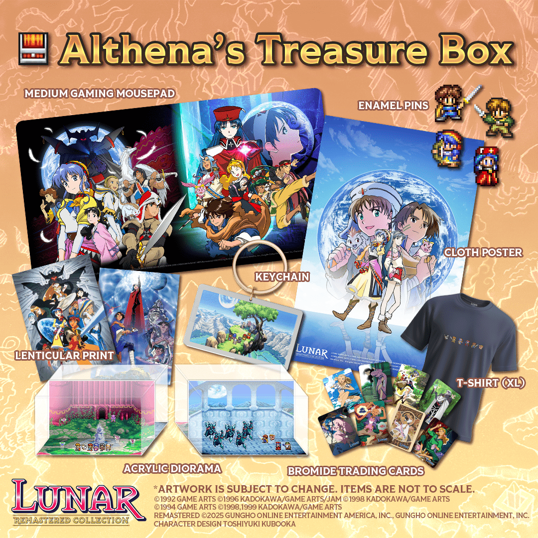 LUNAR Remastered Collection Althena's Treasure Box - Figurine - Clear River Games - Shop Just for Games