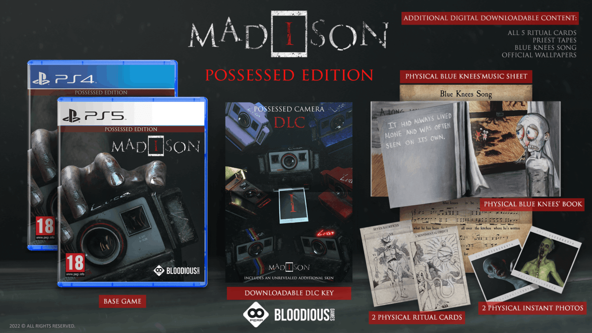 Madison Possessed Edition PS5 - Jeux Vidéo Physique - PERP GAMES - Shop Just for Games