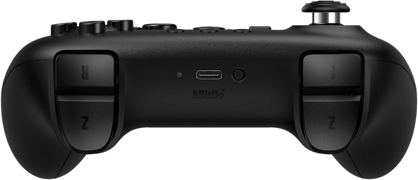 Manette 8BitDo 64 Bluetooth édition noire - Compatible Analogue 3D, Switch 1 et 2, PC, Mobile - Manettes - 8Bitdo - Shop Just for Games