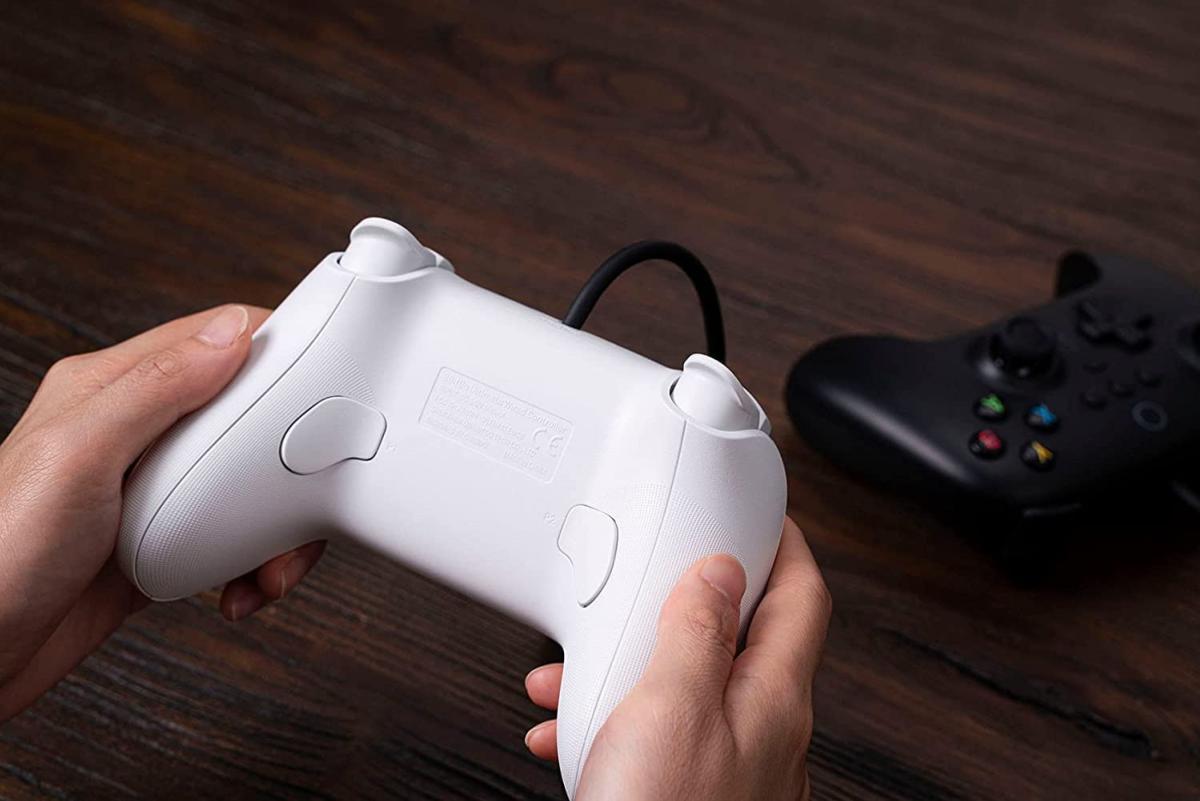 Manette 8bitdo Ultimate filaire pour Switch, PC et Android - Blanc - Manettes - 8Bitdo - Shop Just for Games