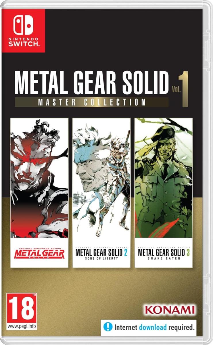 Metal Gear Solid Master Collection Vol.1 Nintendo SWITCH - Jeux Vidéo Physique - Konami - Shop Just for Games
