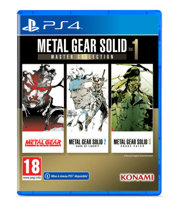 Metal Gear Solid Master Collection Vol.1 PS4 - Jeux Vidéo Physique - Konami - Shop Just for Games