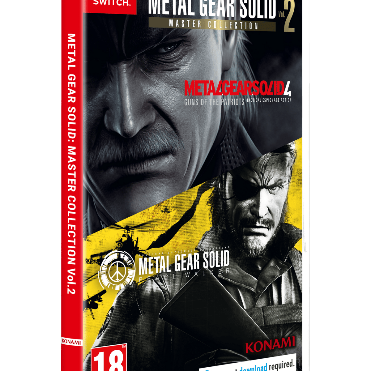 Metal Gear Solid: Master Collection Volume 2 Day One Edition Nintendo Switch