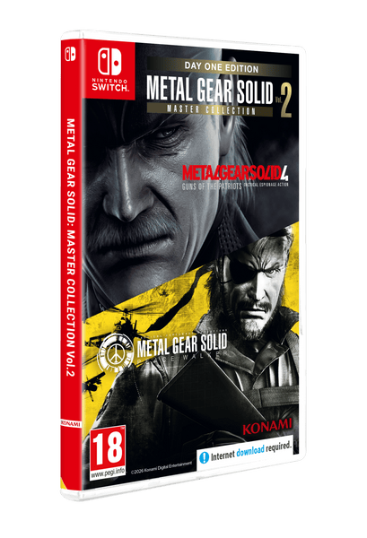 Metal Gear Solid: Master Collection Volume 2 Day One Edition Nintendo Switch