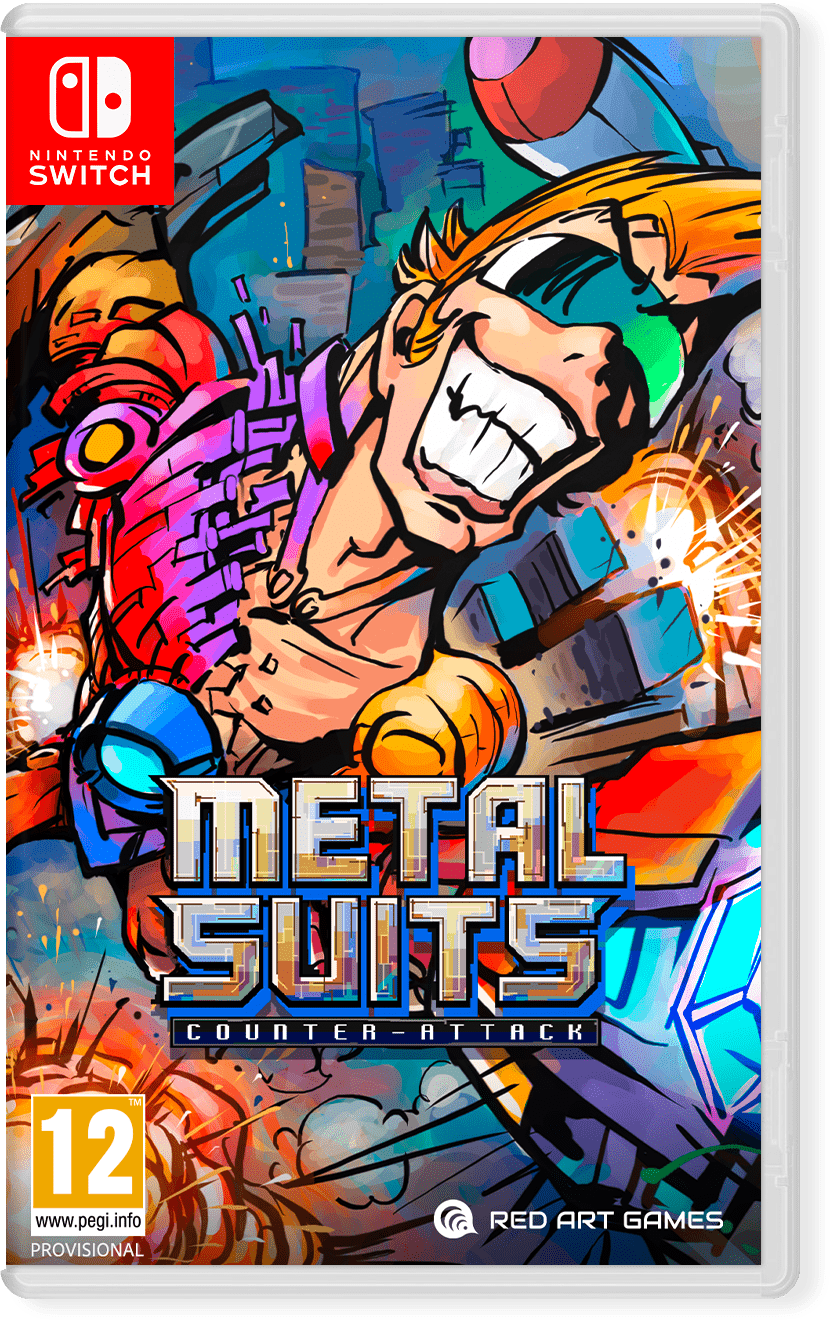 Metal Suits Counter Attack Nintendo Switch - Jeux Vidéo Physique - Red Art Games - Shop Just for Games