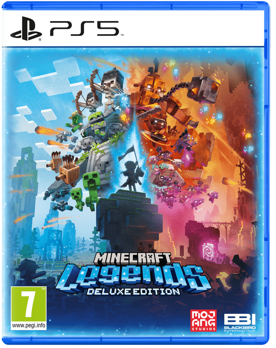 Minecraft Legends Deluxe Edition PS5 - Jeux Vidéo Physique - Mojang Studios - Shop Just for Games