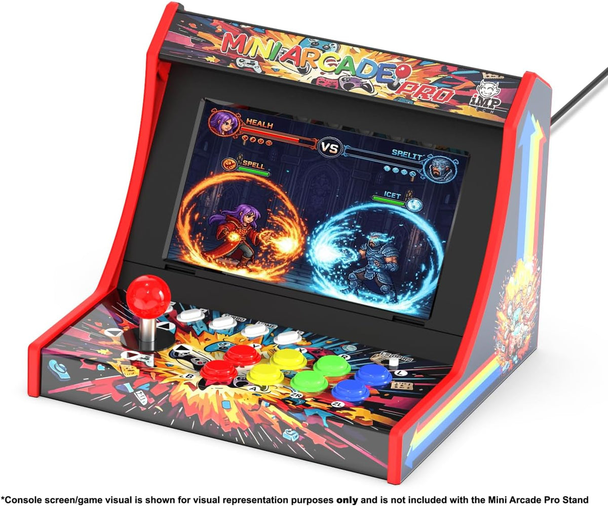 Mini Arcade Pro iMP Tech - Mini Borne Retro pour Nintendo Switch, OLED et Switch 2 - Borne arcade - IMP Gaming - Shop Just for Games