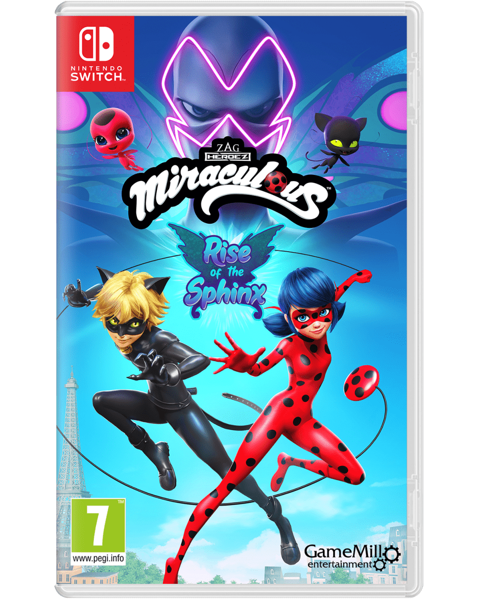 Miraculous - Rise of the Sphinx Nintendo SWITCH - Jeux Vidéo Physique - GAMEMILL - Shop Just for Games