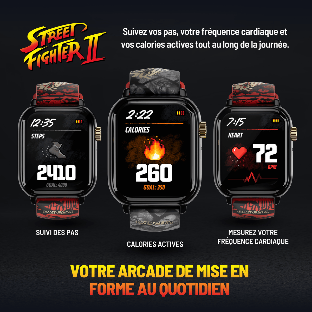 Montre My Play Watch - Street Fighter II - Accessoires - MY PLAY WATCH - Shop Just for Games