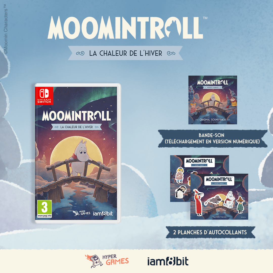 Moomintroll La Chaleur de l'Hiver Nintendo Switch - Jeux Vidéo Physique - UIE - Shop Just for Games