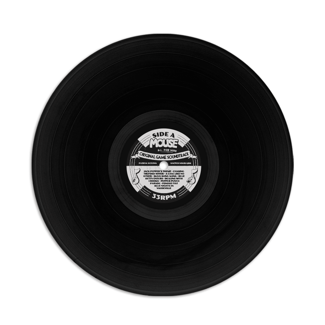 MOUSE: P.I. For Hire OST Vinyle 1LP - Vinyles - iam8bit - Shop Just for Games