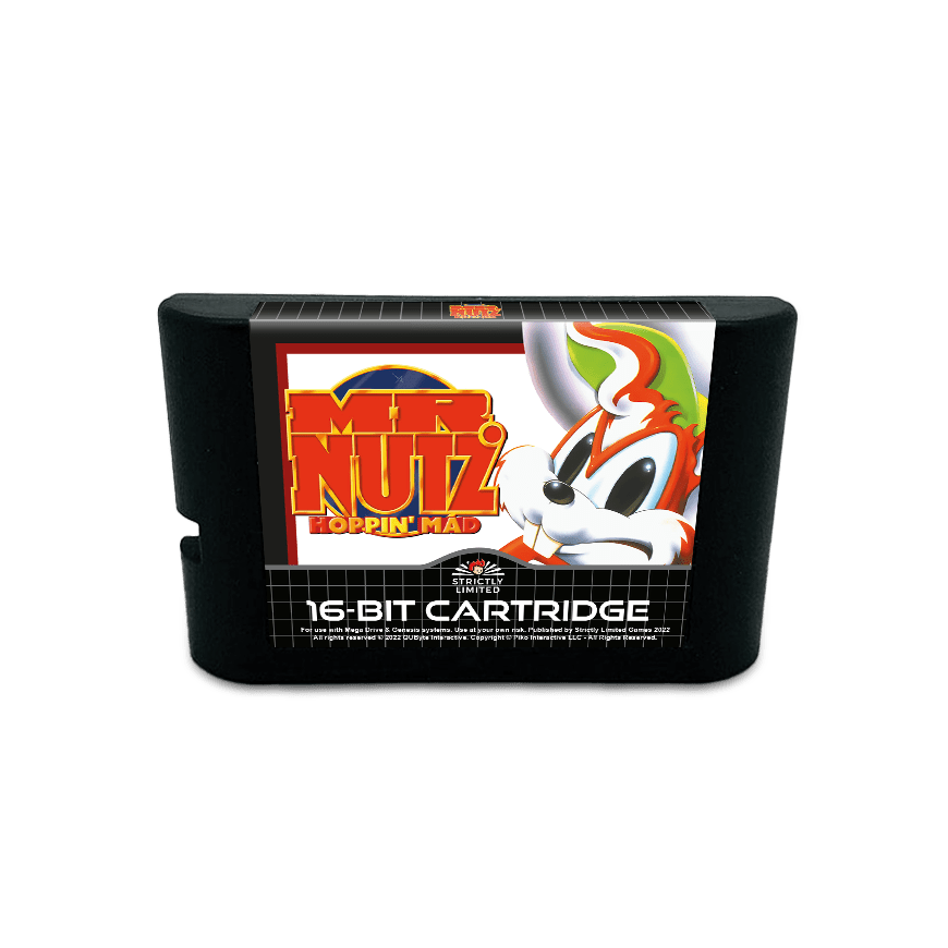 Mr. Nutz Hoppin' Mad Sega Genesis NTSC US - Strictly Limited - Jeux Rétro - Strictly Limited - Shop Just for Games