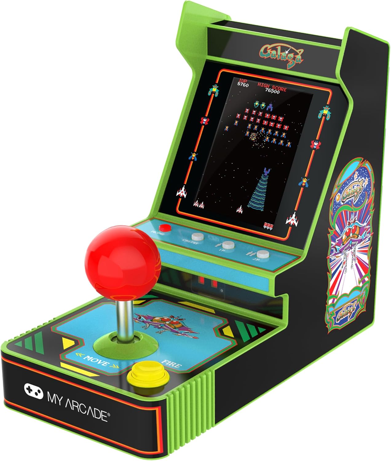 My Arcade - Galaga Red Joystick Player - Console portable - My Arcade - Shop Just for Games