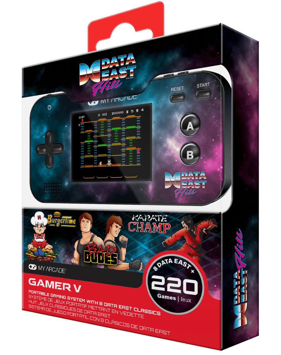 My arcade - Gamer V Portable Data East Hits - 228 Jeux en 1 - Console portable - My Arcade - Shop Just for Games