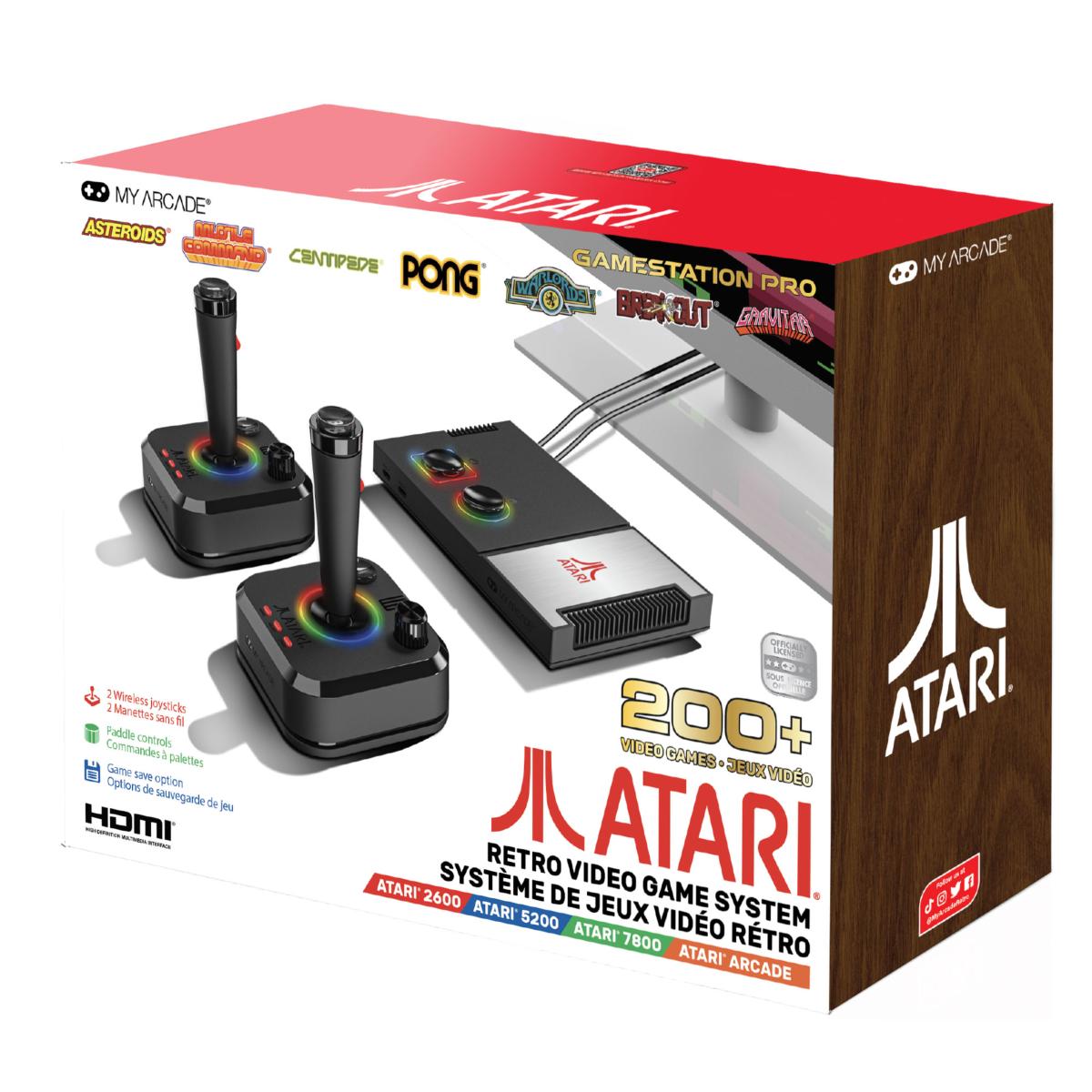 My Arcade - Gamestation PRO Atari 50th Anniversary (200+ jeux en 1) - Console - My Arcade - Shop Just for Games