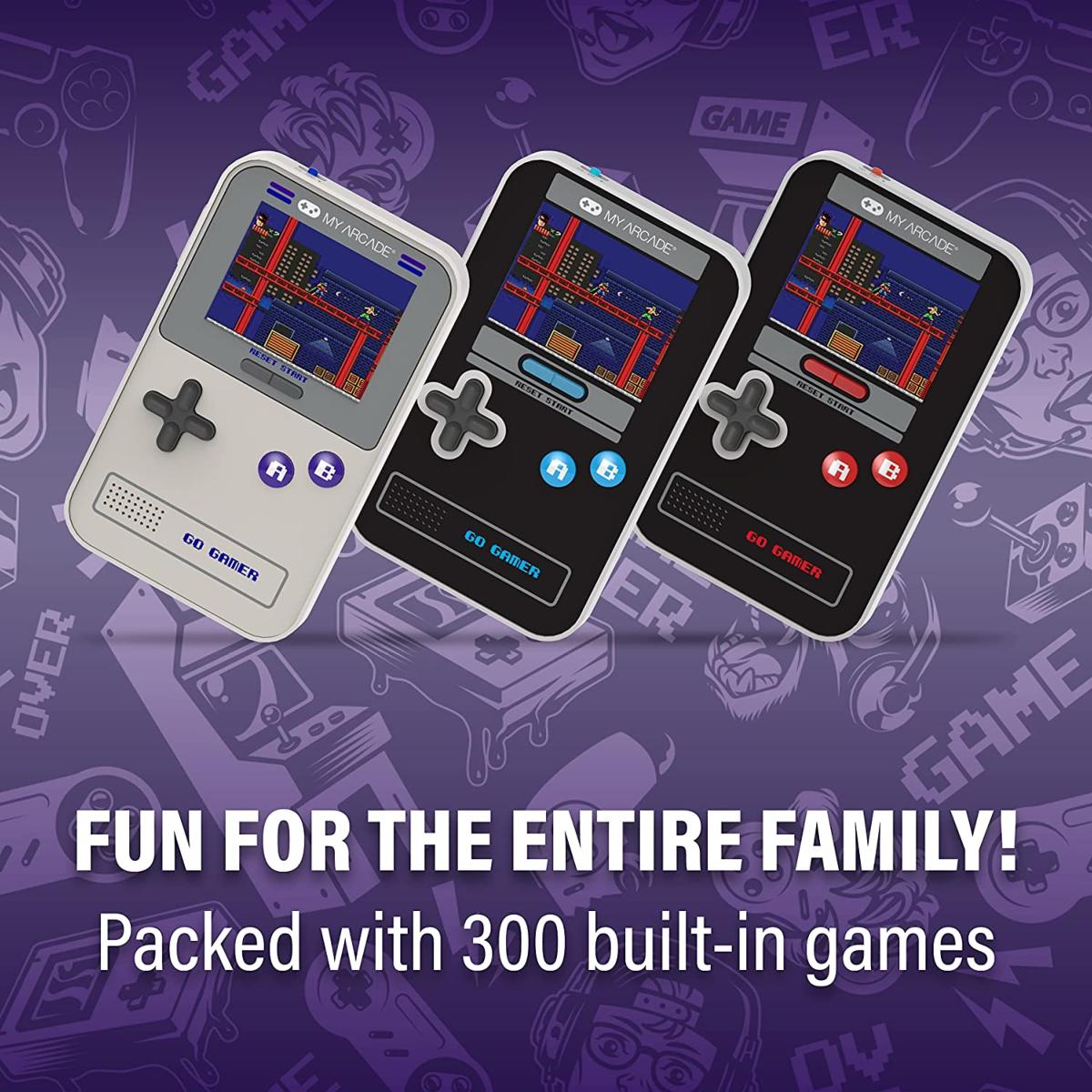 My arcade - GO Gamer console portable - Bleu/Noir - Console portable - My Arcade - Shop Just for Games