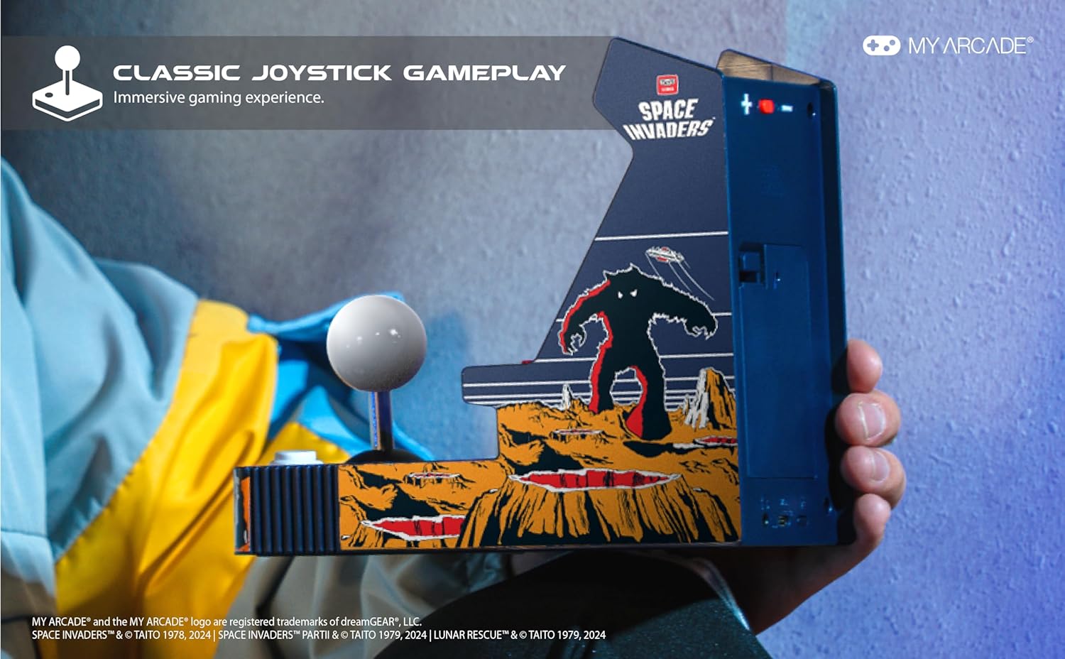 My Arcade - Joystick Player Portable Space Invaders - JUST FOR GAMES