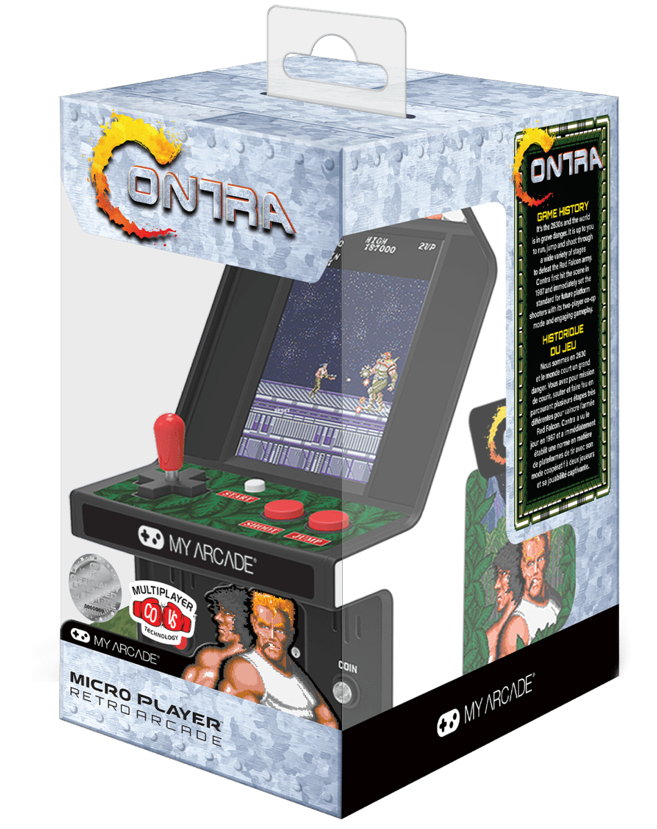 My Arcade - Micro Player Contra (Premium Edition) - Console portable - My Arcade - Shop Just for Games