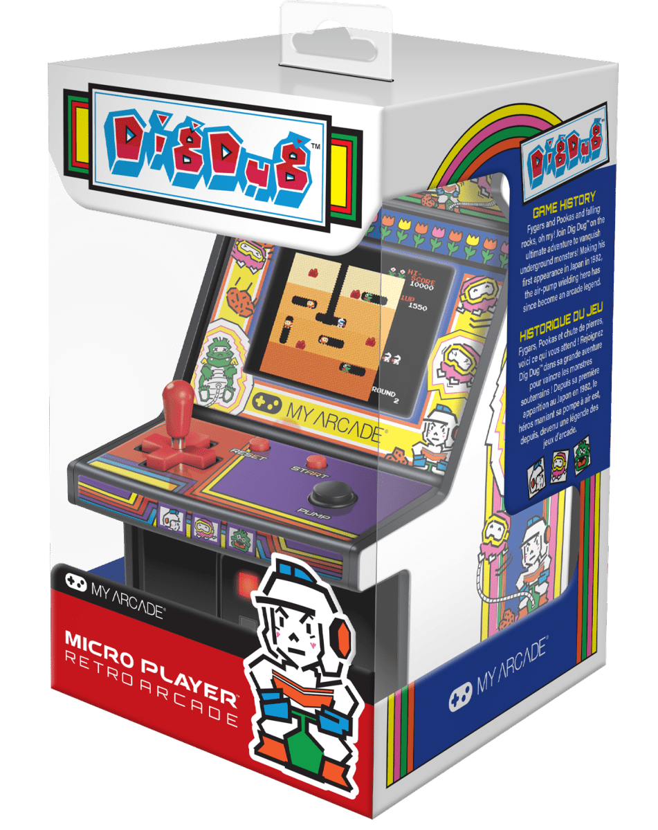 My Arcade - Micro Player Dig Dug - Console portable - My Arcade - Shop Just for Games