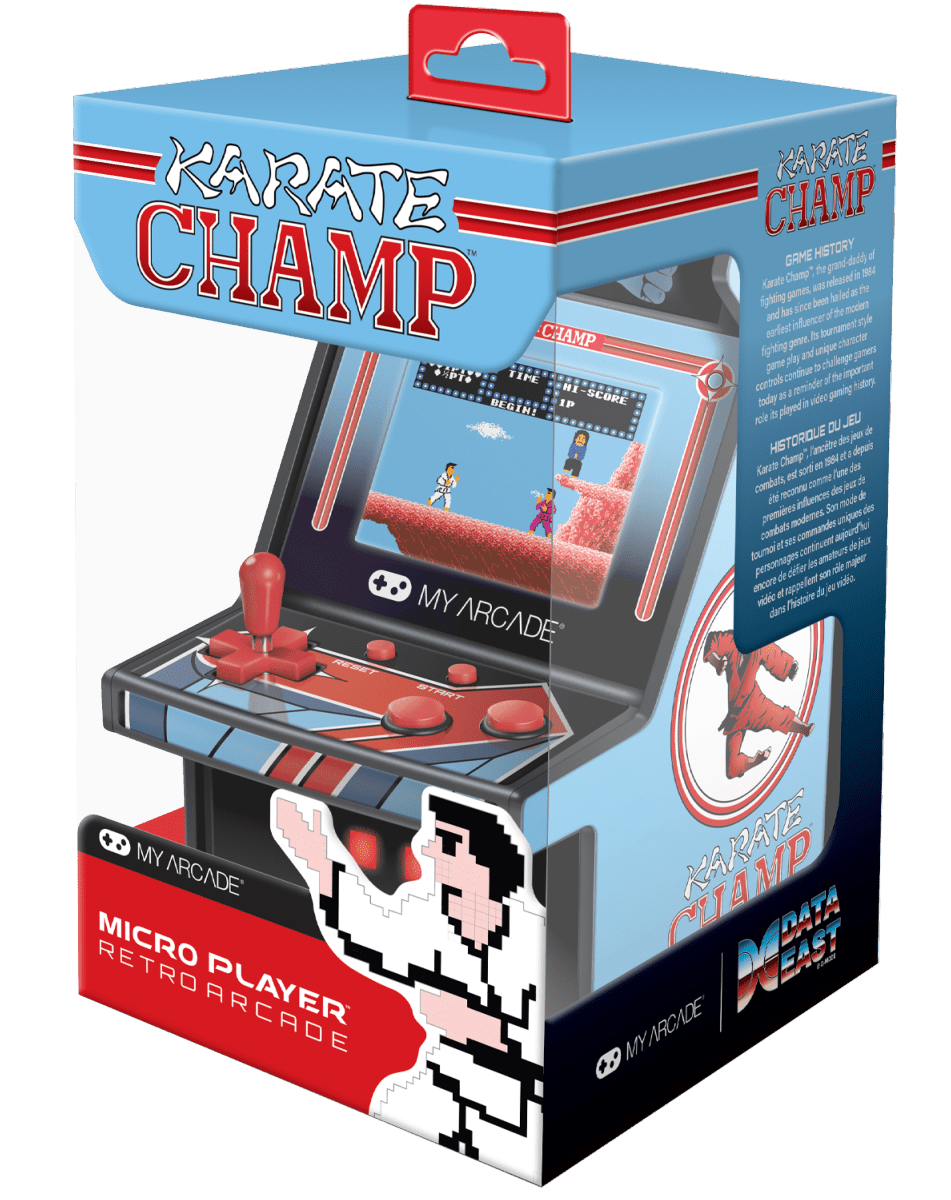My Arcade - Micro Player Karate Champ - Console portable - My Arcade - Shop Just for Games