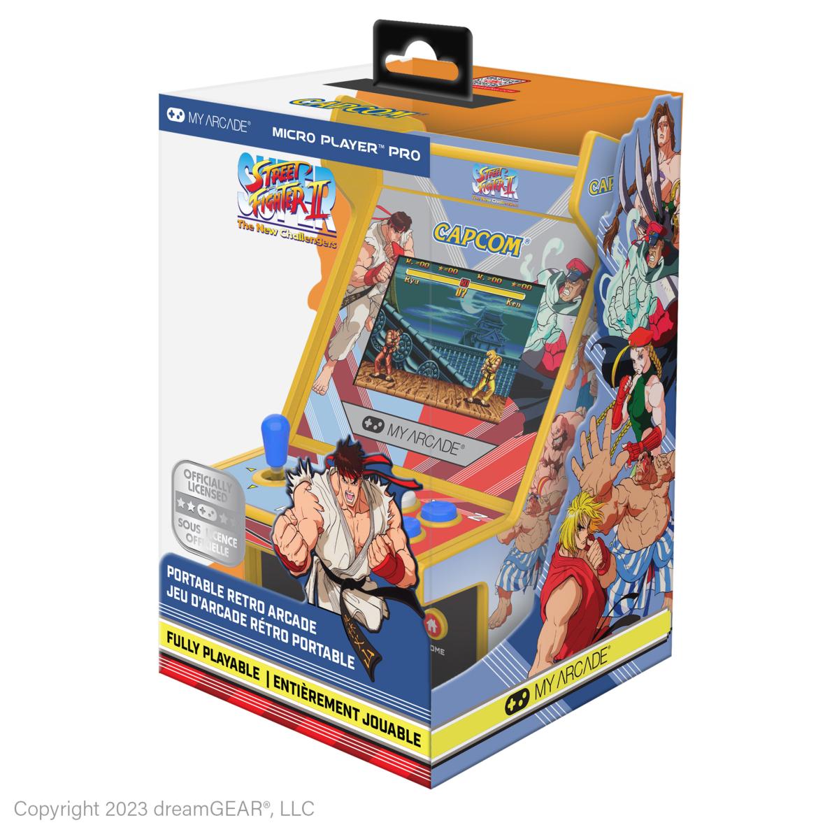 My Arcade - Micro Player PRO Super Street Fighter II - Console portable - My Arcade - Shop Just for Games