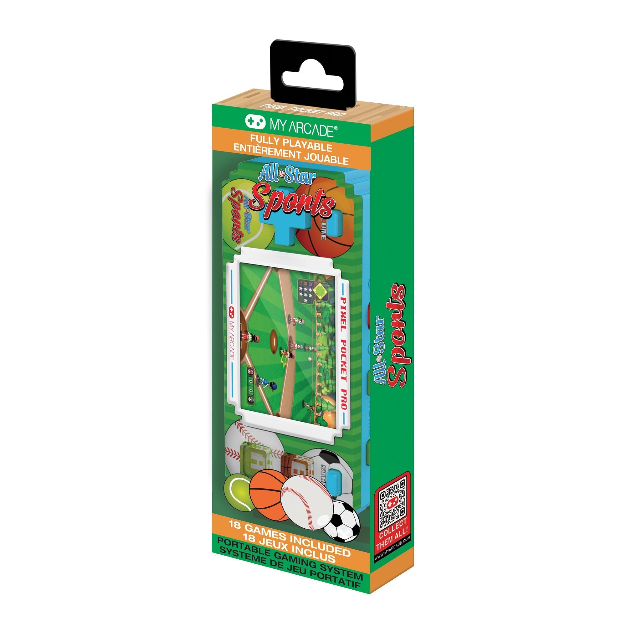 My Arcade Pixel Pocket Pro All - Star Sports - Console portable - My Arcade - Shop Just for Games