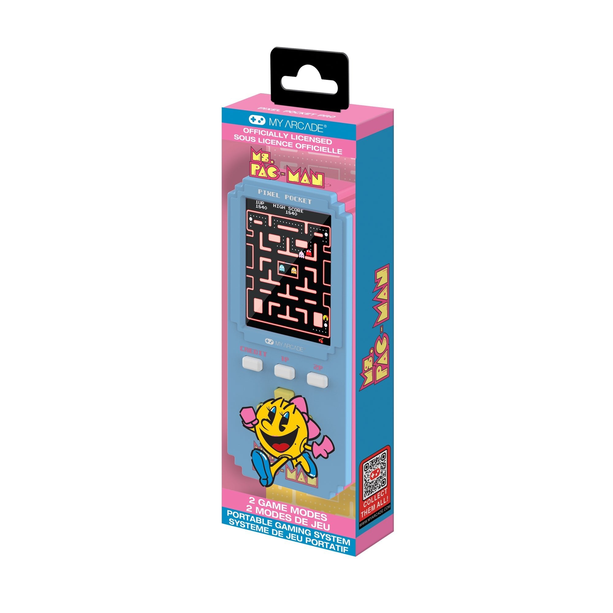 My Arcade Pixel Pocket Pro Ms.Pac - Man - Console portable - My Arcade - Shop Just for Games