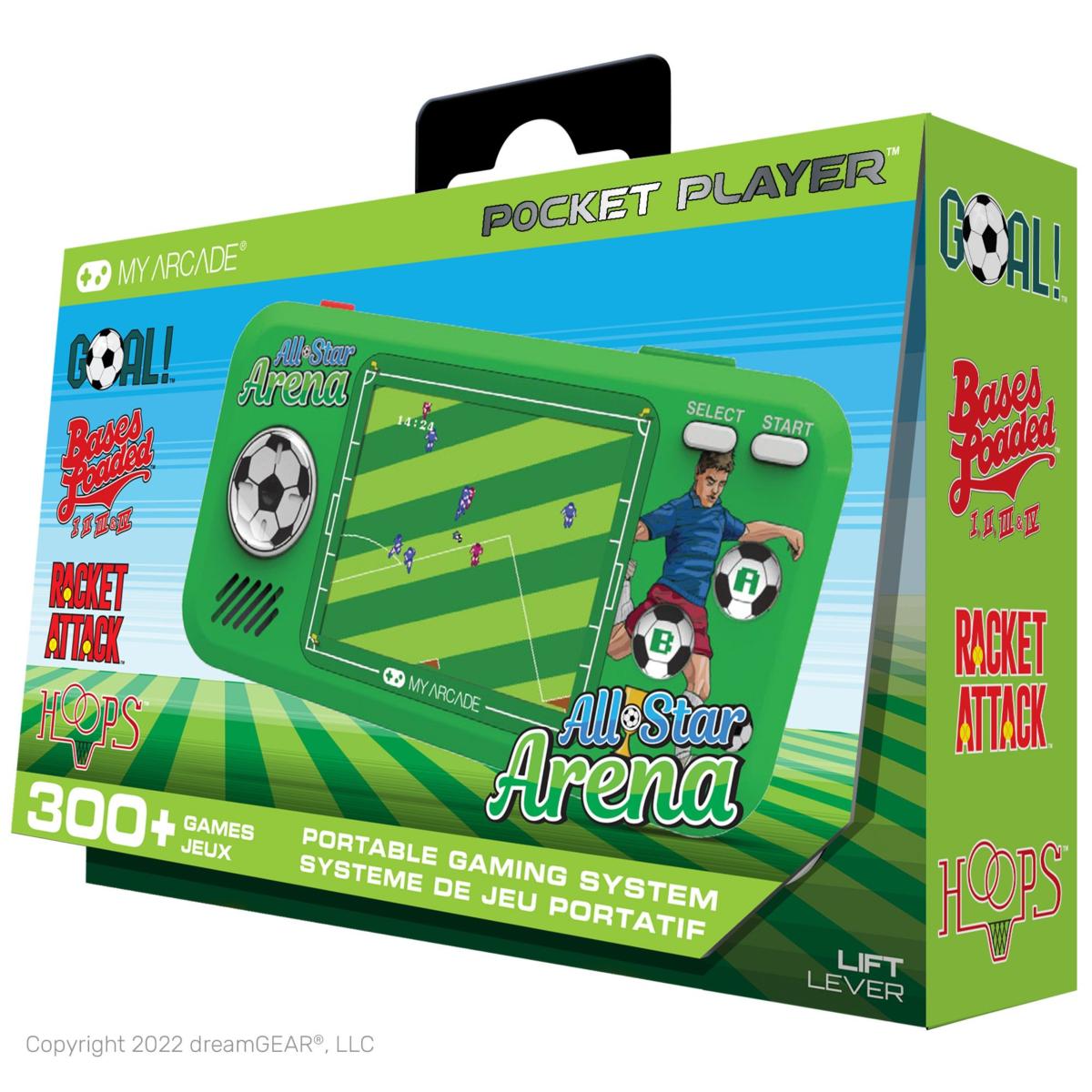 My Arcade - Pocket Player All - Star Arena - Console de Jeu Portable - 307 Jeux en 1 - Console portable - My Arcade - Shop Just for Games